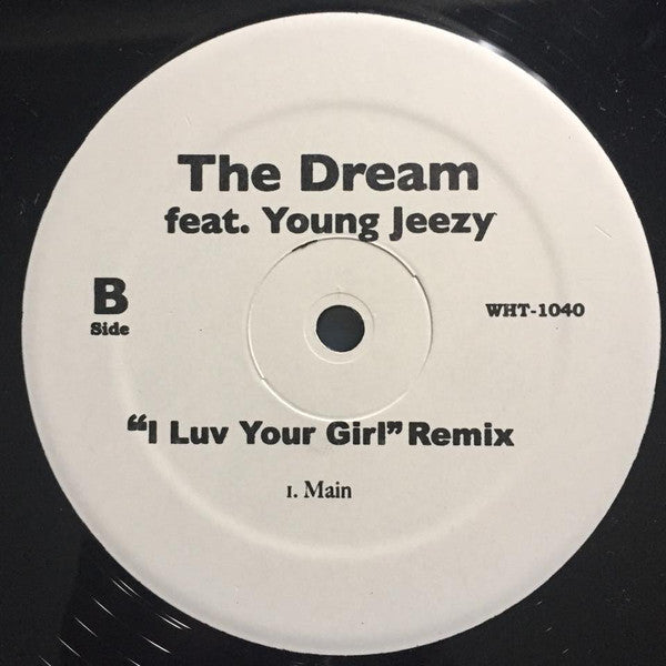 Joe / The-Dream Feat. Young Jeezy : We're Family / I Luv Your Girl (Remix) (12", Unofficial)