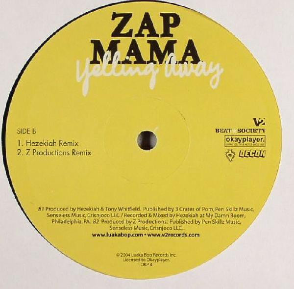 Zap Mama : Yelling Away (12")