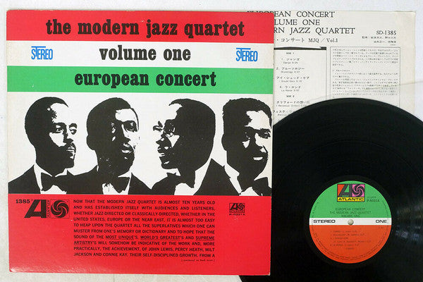 The Modern Jazz Quartet : European Concert : Volume One (LP, Album, RE)