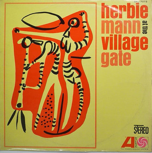 Herbie Mann : Herbie Mann At The Village Gate (LP, Album)