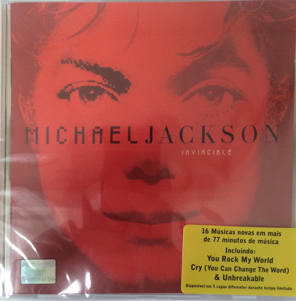 Michael Jackson : Invincible (CD, Album, Red)