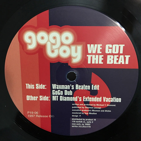 Go Go Boy : We Got The Beat (12")