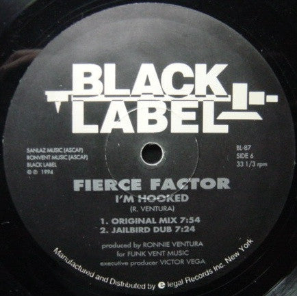 Fierce Factor : I'm Hooked (12")