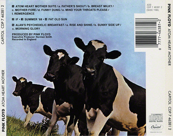 Pink Floyd : Atom Heart Mother (CD, Album, RE)