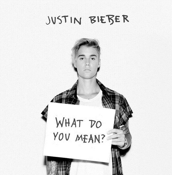 Justin Bieber : What Do You Mean? (CD, Single)