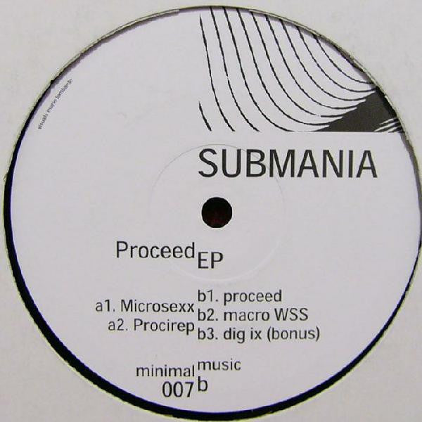 Submania : Proceed EP (12", EP)