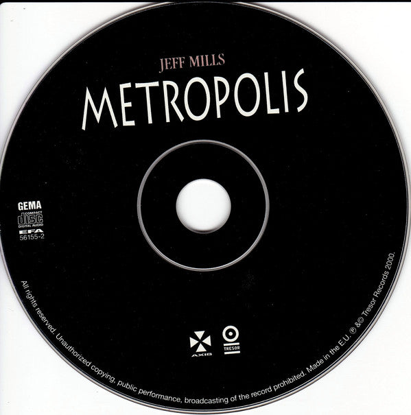 Jeff Mills : Metropolis (CD, Album)