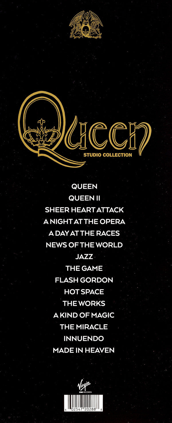 Queen : Studio Collection (Box, Comp, 180 + LP, Album, RE, RM, Pur + 2xLP, S/)