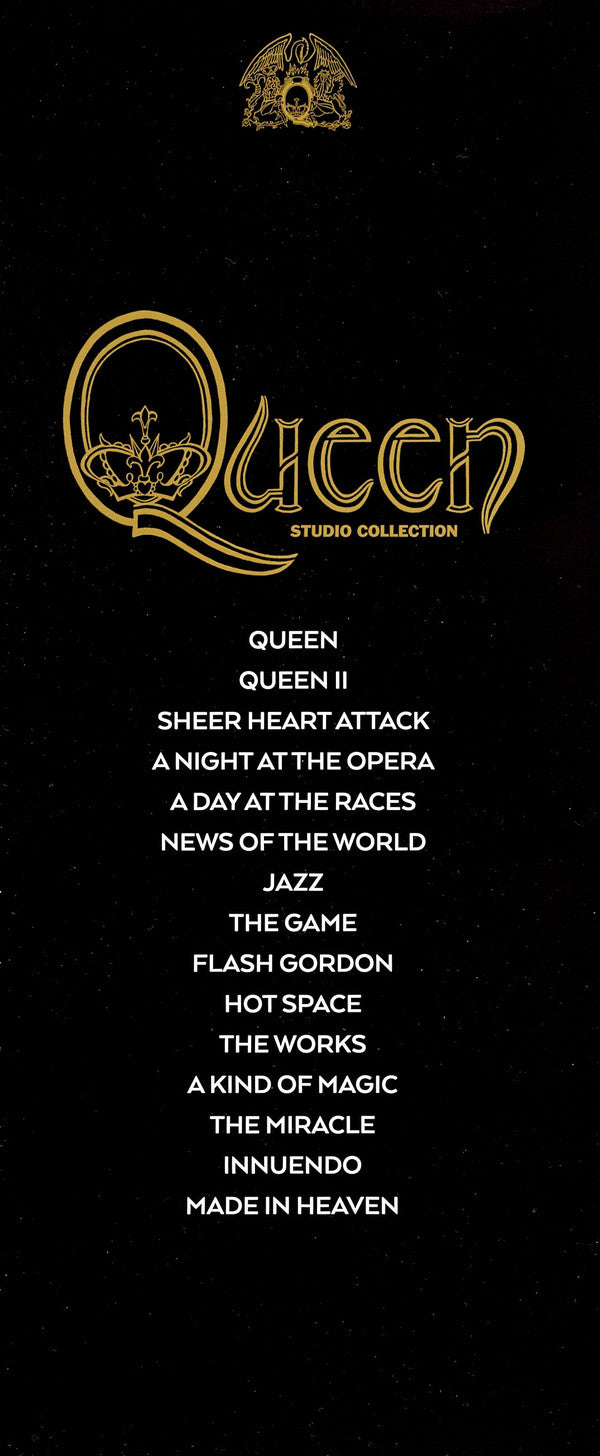 Queen : Studio Collection (Box, Comp, 180 + LP, Album, RE, RM, Pur + 2xLP, S/)