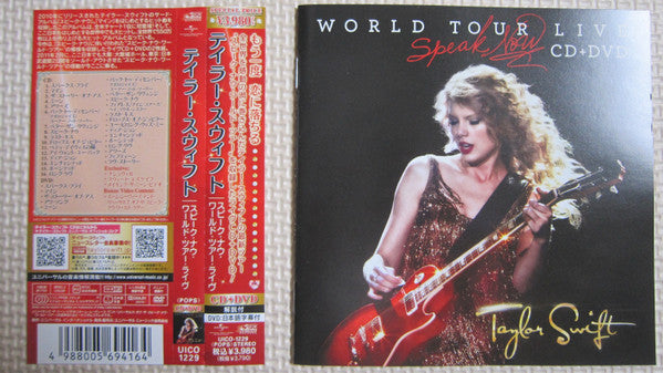 Taylor Swift : Speak Now World Tour Live CD+DVD (CD, Album + DVD-V, Multichannel, NTSC)