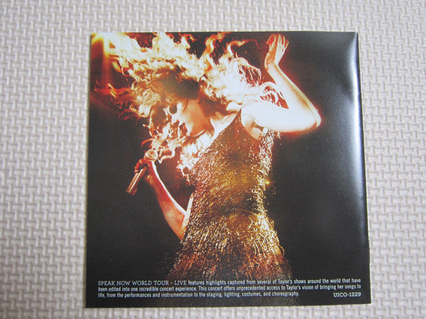 Taylor Swift : Speak Now World Tour Live CD+DVD (CD, Album + DVD-V, Multichannel, NTSC)