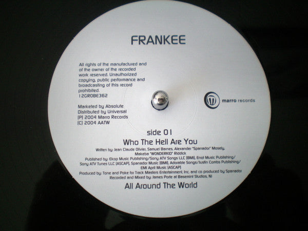 Frankee : All Around The World (12", EP)