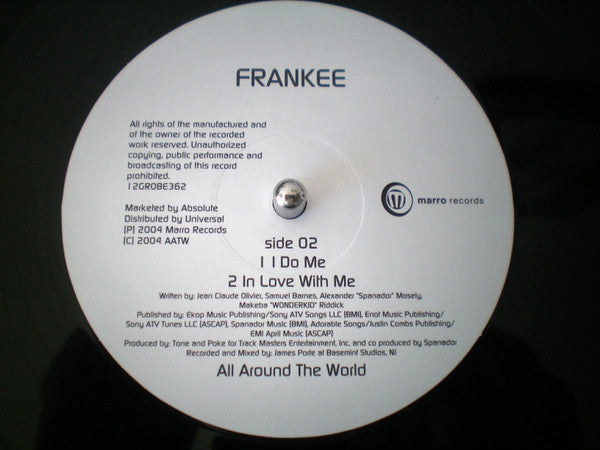 Frankee : All Around The World (12", EP)