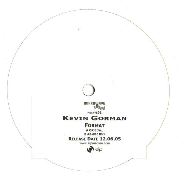 Kevin Gorman : Format (12")