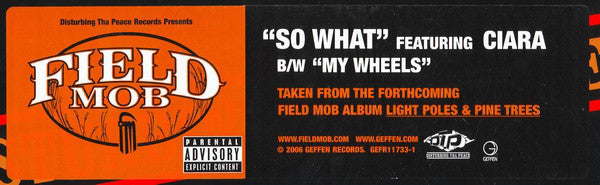 Field Mob : So What / My Wheels (12")