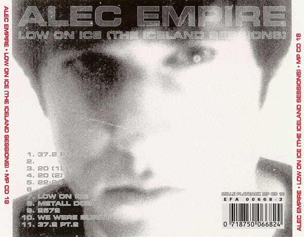 Alec Empire : Low On Ice (The Iceland Sessions) (CD, Album)