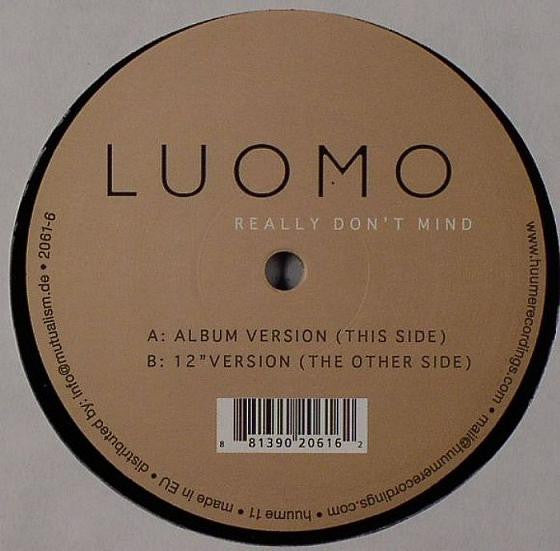 Luomo : Really Don't Mind (12")