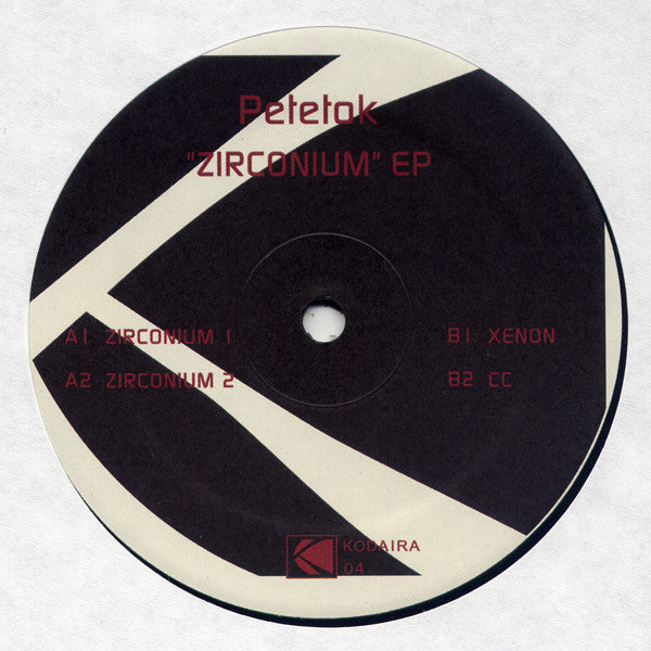 Petetok : Zirconium EP (12", EP)