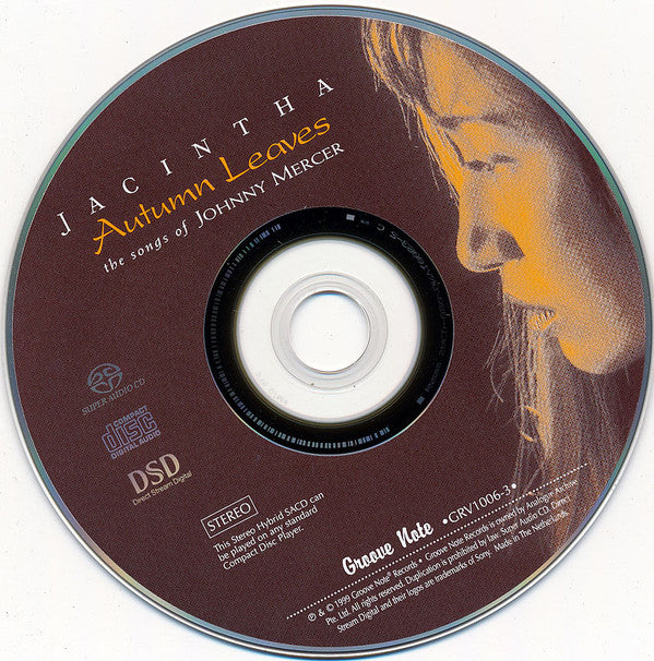 Jacintha : Autumn Leaves -The Songs Of Johnny Mercer (SACD, Hybrid, RP)