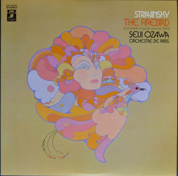 Igor Stravinsky / Seiji Ozawa, Orchestre De Paris : Stravinsky: The Firebird, 1910 version (LP, Album)