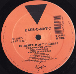 Bassomatic : In The Realm Of The Senses (12")