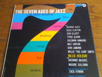 Various : The Seven Ages Of Jazz (2xLP, Comp)