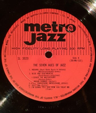 Various : The Seven Ages Of Jazz (2xLP, Comp)