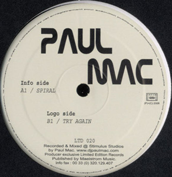 Paul Mac : Spiral (12")