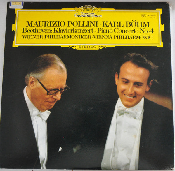 Maurizio Pollini · Karl Böhm – Ludwig van Beethoven – Wiener Philharmoniker · Wiener Philharmoniker : Klavierkonzert · Piano Concerto No.4 (LP)