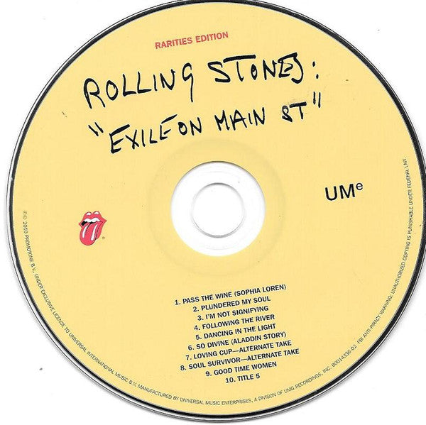 Rolling Stones* : Exile On Main St (Rarities Edition) (CD, Album, Ltd)