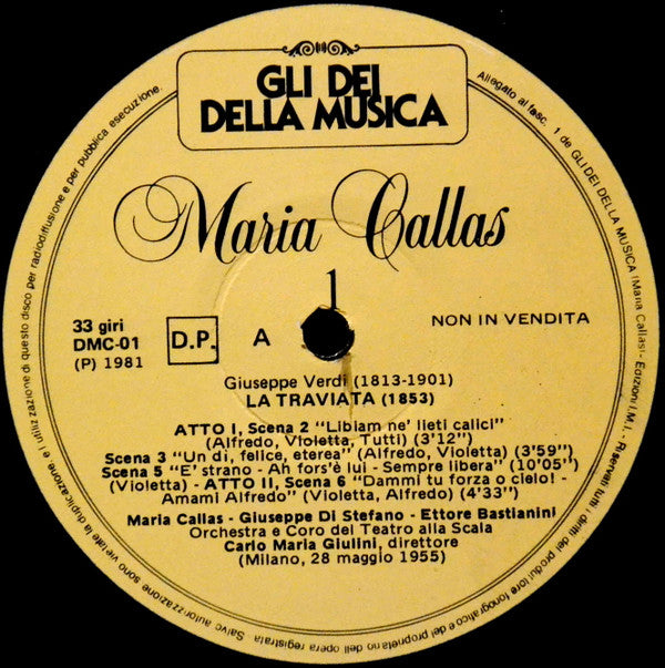 Maria Callas, Verdi*, Bellini*, Donizetti*, Rossini* : Maria Callas: La Donna, La Voce, La Diva; Nrs. 1 - 10 (10xLP, Mono + Box, Comp)