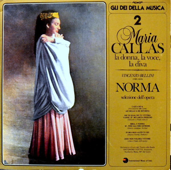 Maria Callas, Verdi*, Bellini*, Donizetti*, Rossini* : Maria Callas: La Donna, La Voce, La Diva; Nrs. 1 - 10 (10xLP, Mono + Box, Comp)