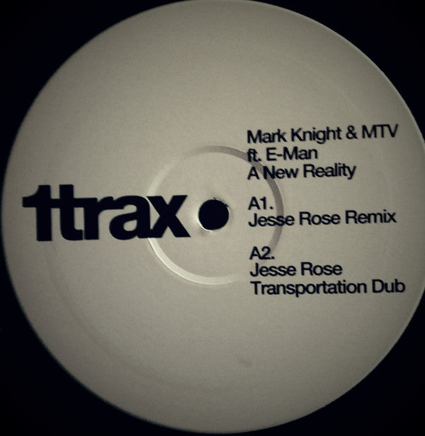 Mark Knight & Martijn ten Velden : A New Reality (Remixes) (12")