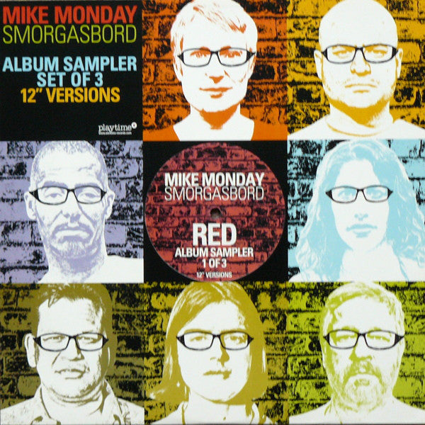 Mike Monday : Smorgasbord (Red Album Sampler 1 Of 3) (12", Smplr)