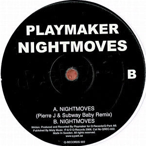 Playmaker : Nightmoves (12")