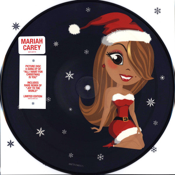 Mariah Carey : All I Want For Christmas Is You (10", EP, Ltd, Num, Pic)