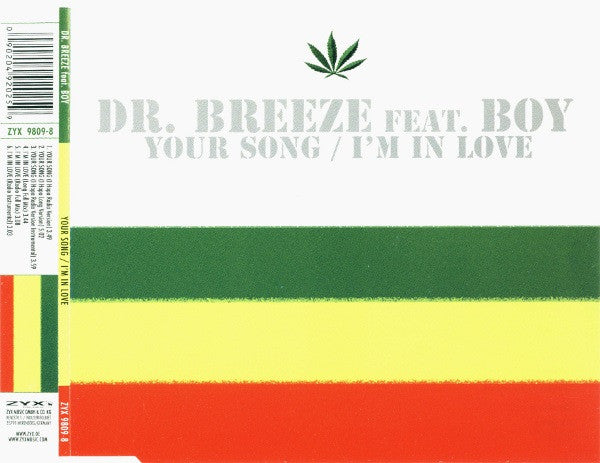 Dr Breeze Feat. Boy (12) : Your Song / I'm In Love (CD, Maxi)