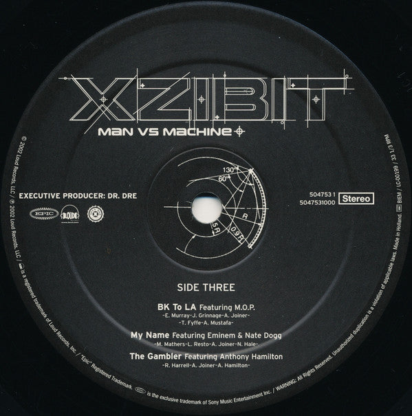 Xzibit : Man Vs Machine (2xLP, Album)