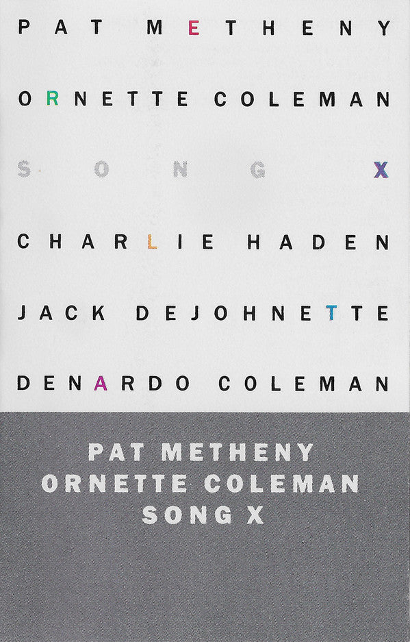 Pat Metheny / Ornette Coleman : Song X (Cass, Album)