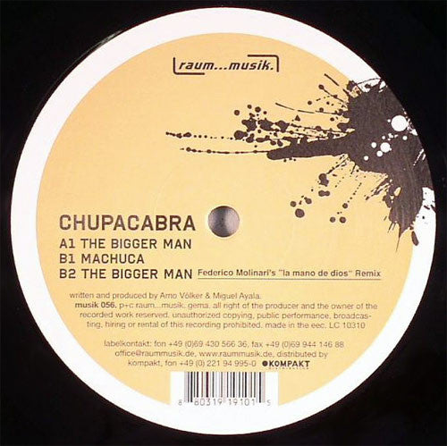 Chupacabra (2) : The Bigger Man (12")