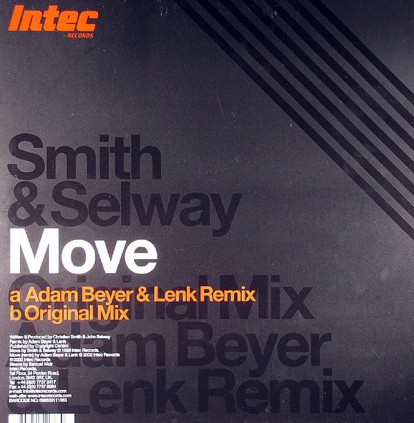 Christian Smith & John Selway : Move (12")