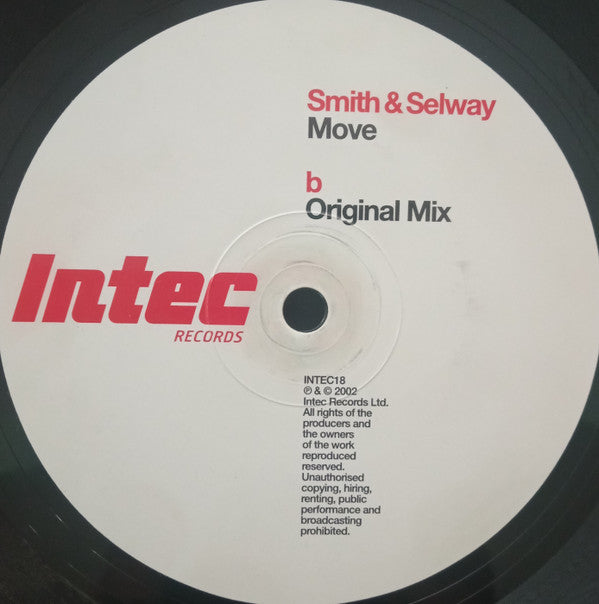 Christian Smith & John Selway : Move (12")