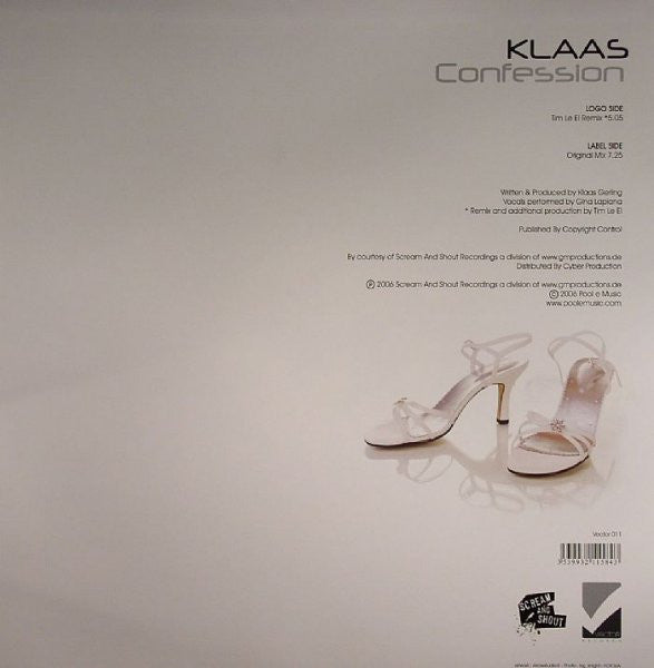 Klaas : Confession (12")