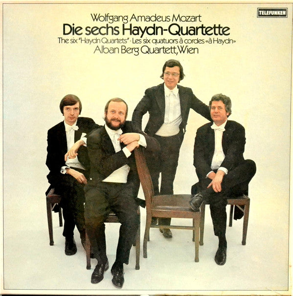 Alban Berg Quartett — Wolfgang Amadeus Mozart : Die Sechs Haydn Quartette - The Six Haydn Quartets (3xLP + Box)