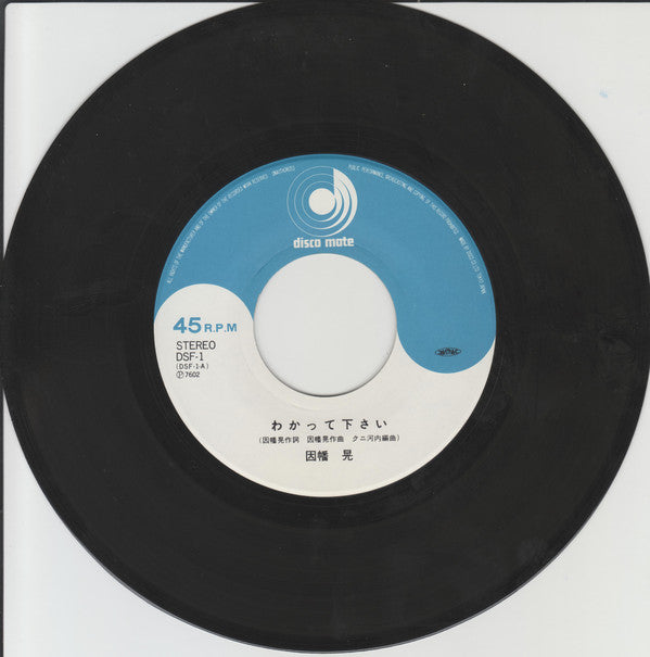 Akira Inaba : わかって下さい (7", Single)