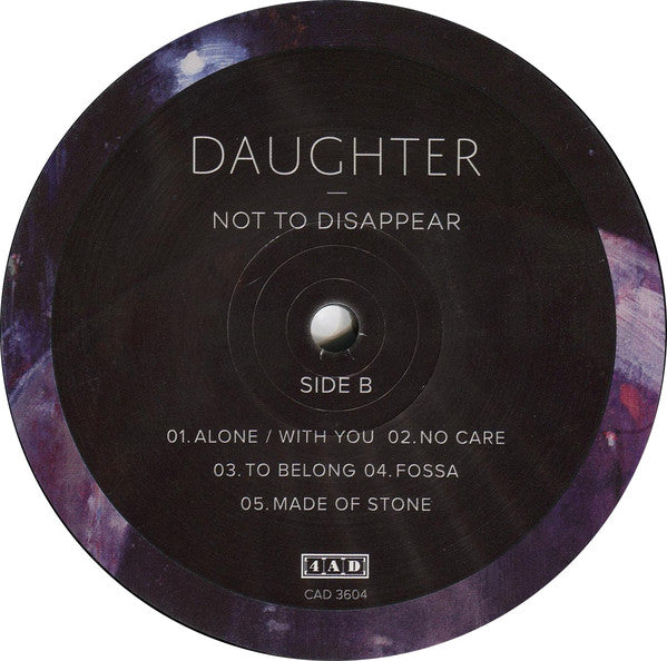 Daughter (2) : Not To Disappear (LP, Album)