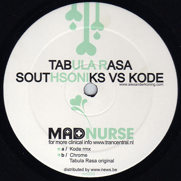 Southsoniks Vs Kode : Tabula Rasa (12")