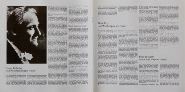 Johann Sebastian Bach, Jörg Demus : Das Wohltemperierte Klavier 2. Teil BWV 870-893 = The Well-tempered Clavier Book II BWV 870-893 (3xLP + Box, Club)