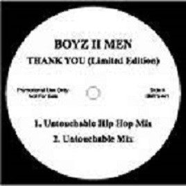 Boyz II Men : Thank You (12", Ltd, Unofficial)