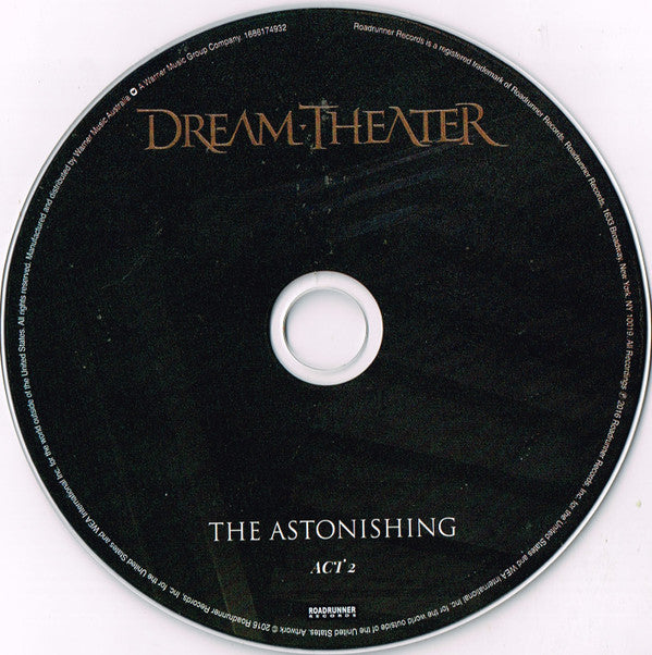 Dream Theater : The Astonishing (2xCD, Album, Dig)